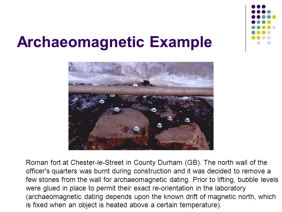 archaeomagnetic dating example